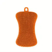 Silicone Scrubber Dishwashing Brush for Kitchen Cleaning