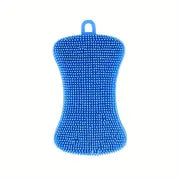 Silicone Scrubber Dishwashing Brush for Kitchen Cleaning